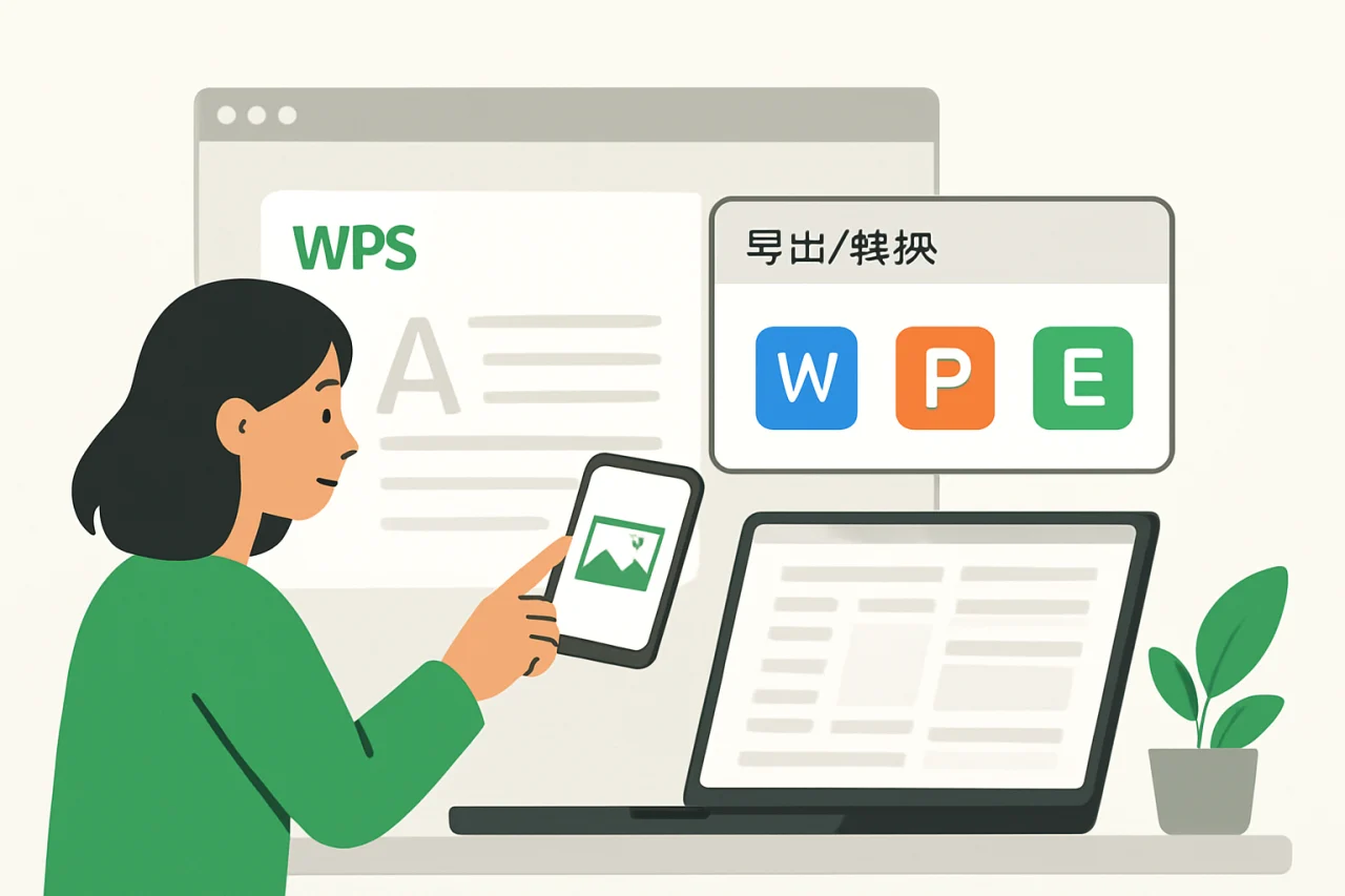 wps绿色